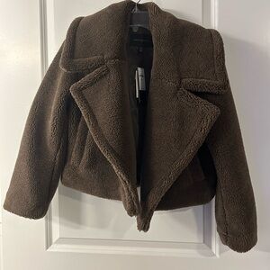 Banana Republic Brown Sherpa Jacket